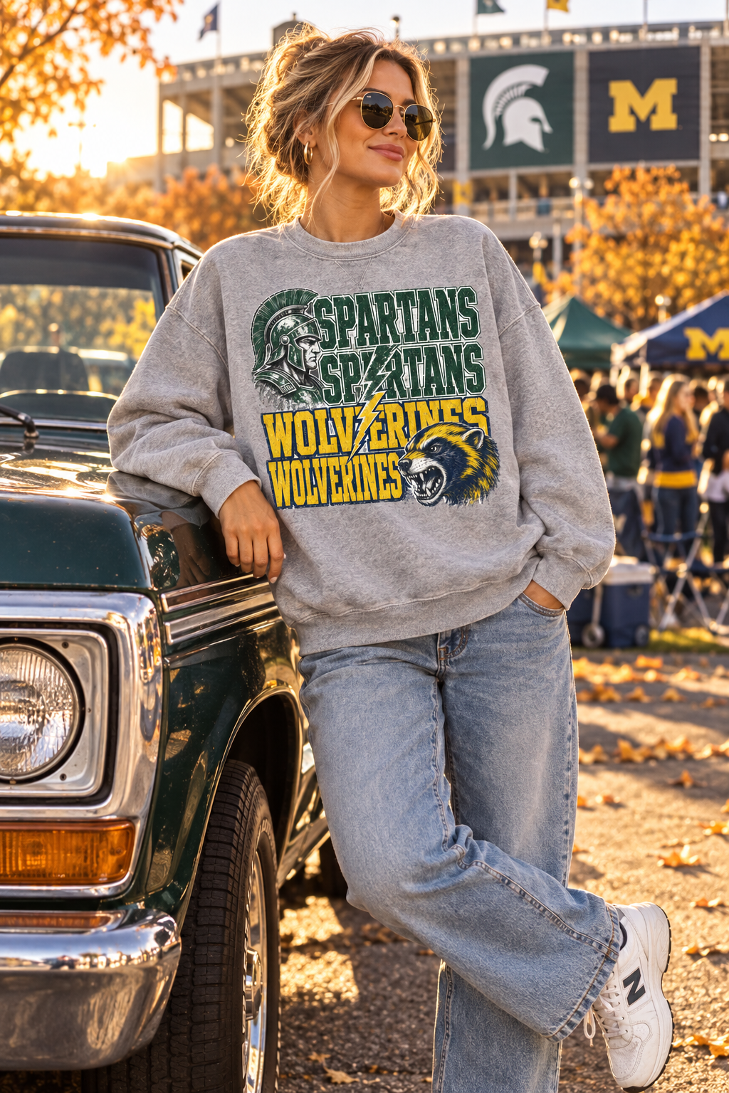 Michigan House Divided PNG Design