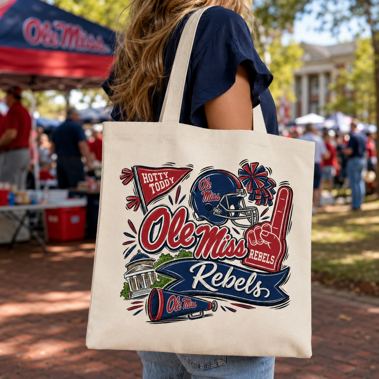 Ole Miss Rebels PNG – Sublimation & DTG Digital Download