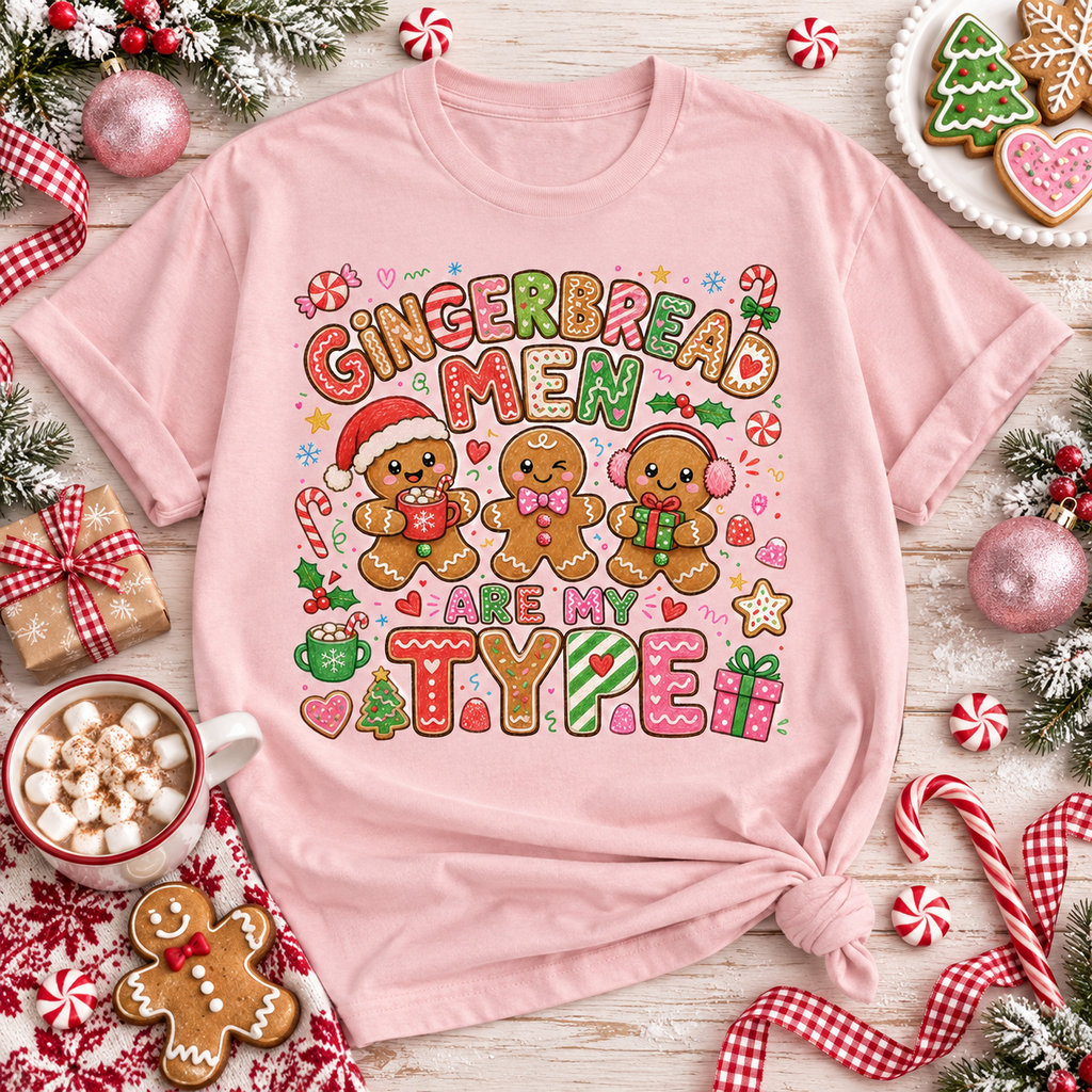 Gingerbread Men Are My Type PNG