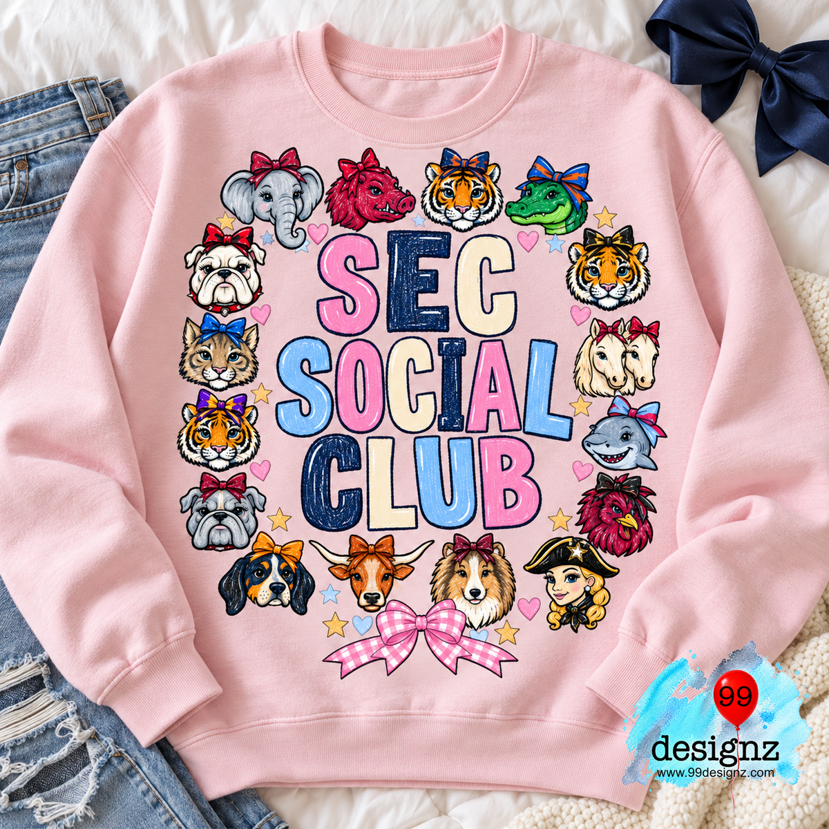 SEC Social Club Game Day Digital Design | Digital Download