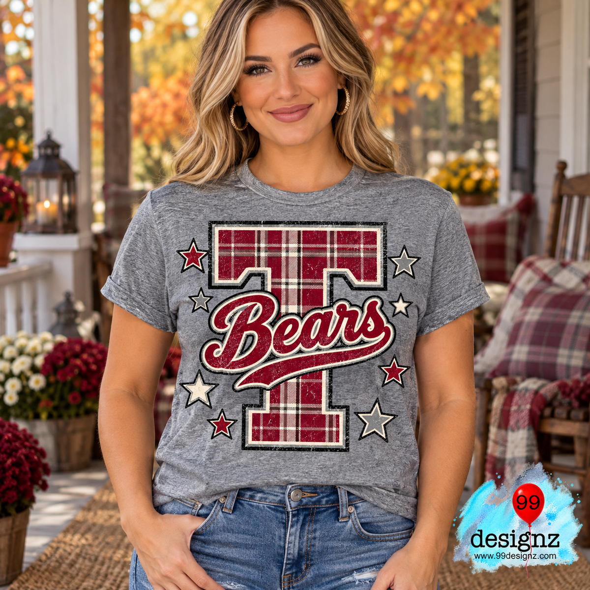 Tellico Bears PNG Digital Download | Game Day Shirt Design