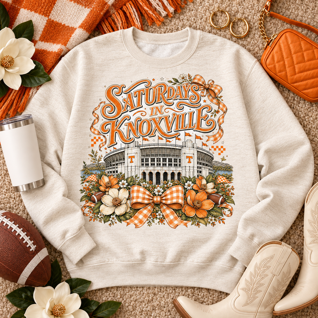 Saturday in Knox PNG Design | Tennessee Vols Game Day Sublimation DTG HTV
