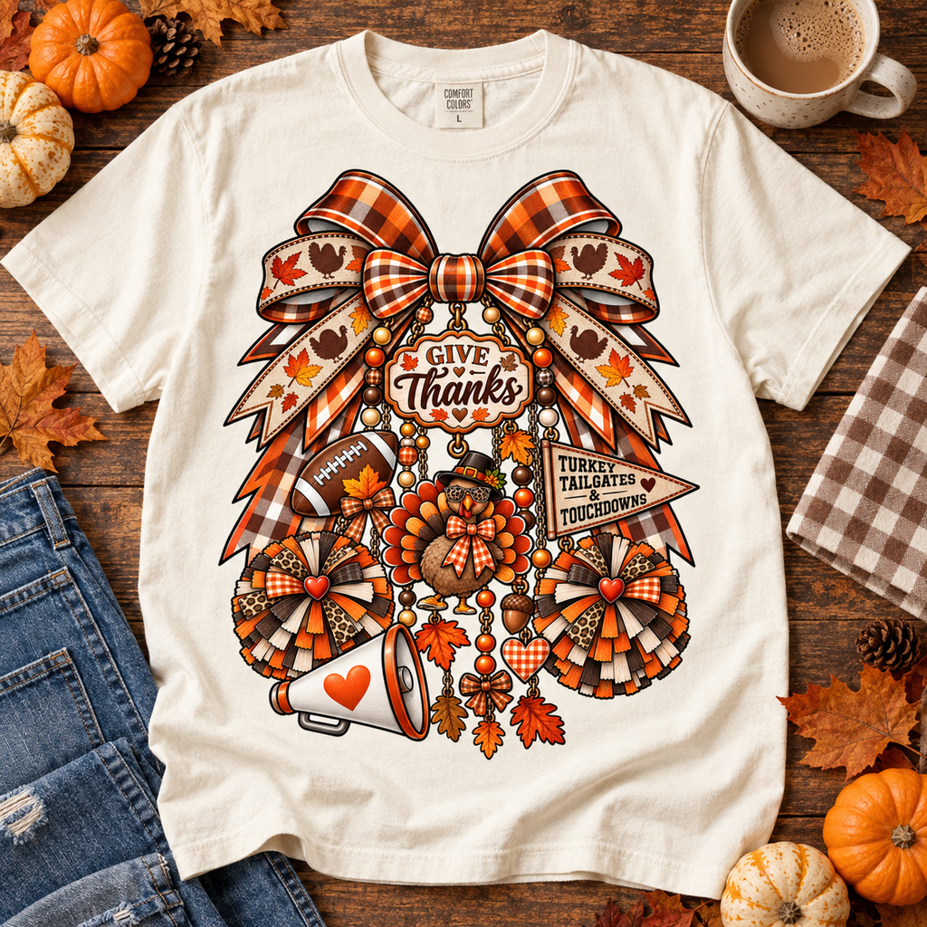 Thanksgiving Charm Bow PNG