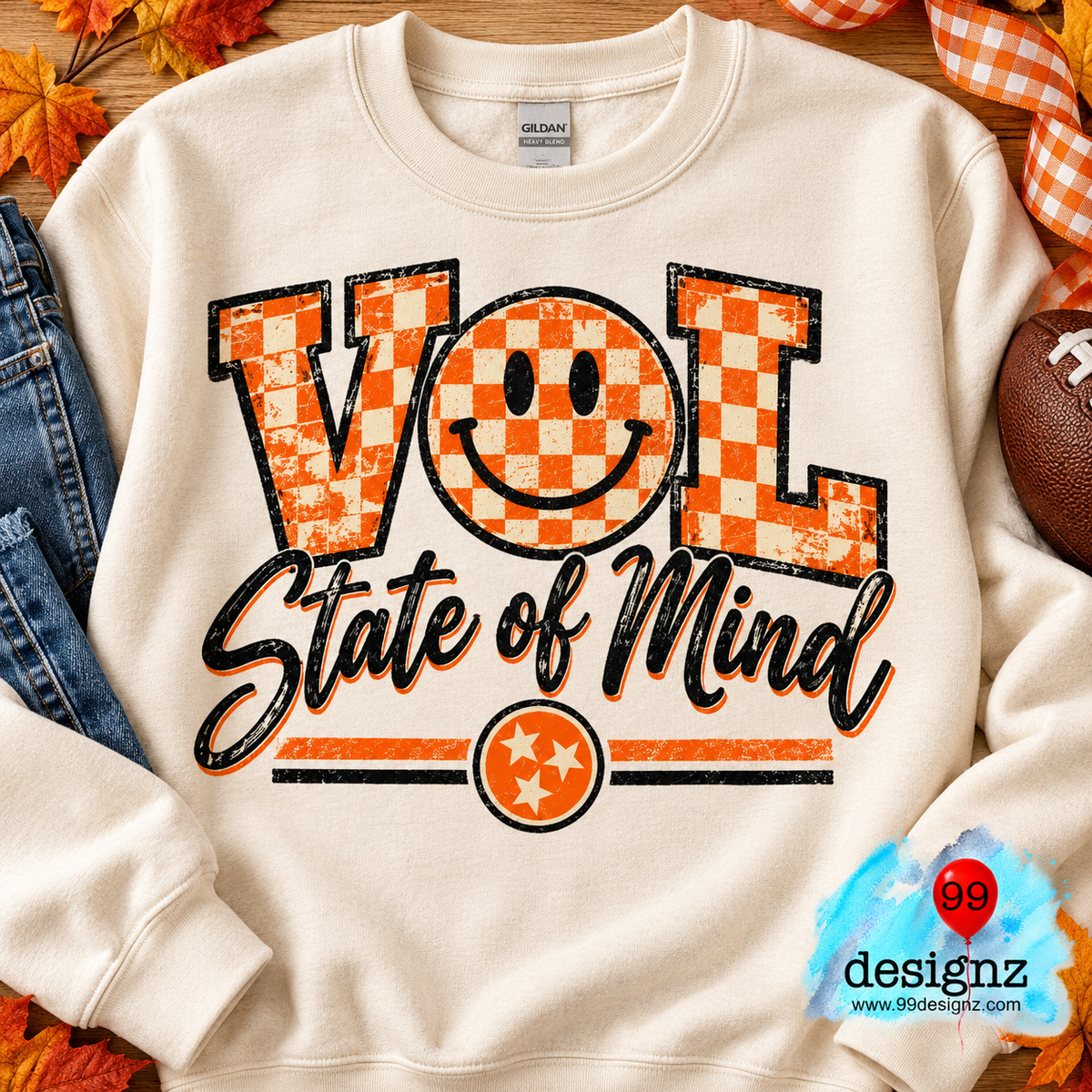 Vol State of Mind Tennessee Vols Digital Design | Digital Download