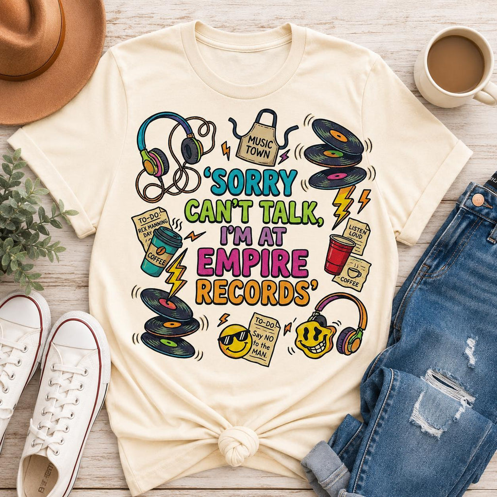 Empire Records PNG, Retro 90s Music Lover Design (Digital Download)