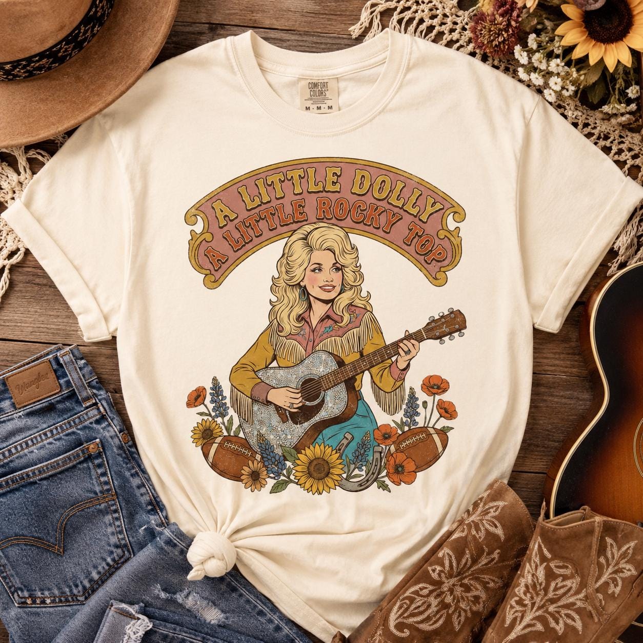 Dolly Parton Rocky Top PNG, Country Music Shirt Design, Southern Mama Sublimation (PNG)