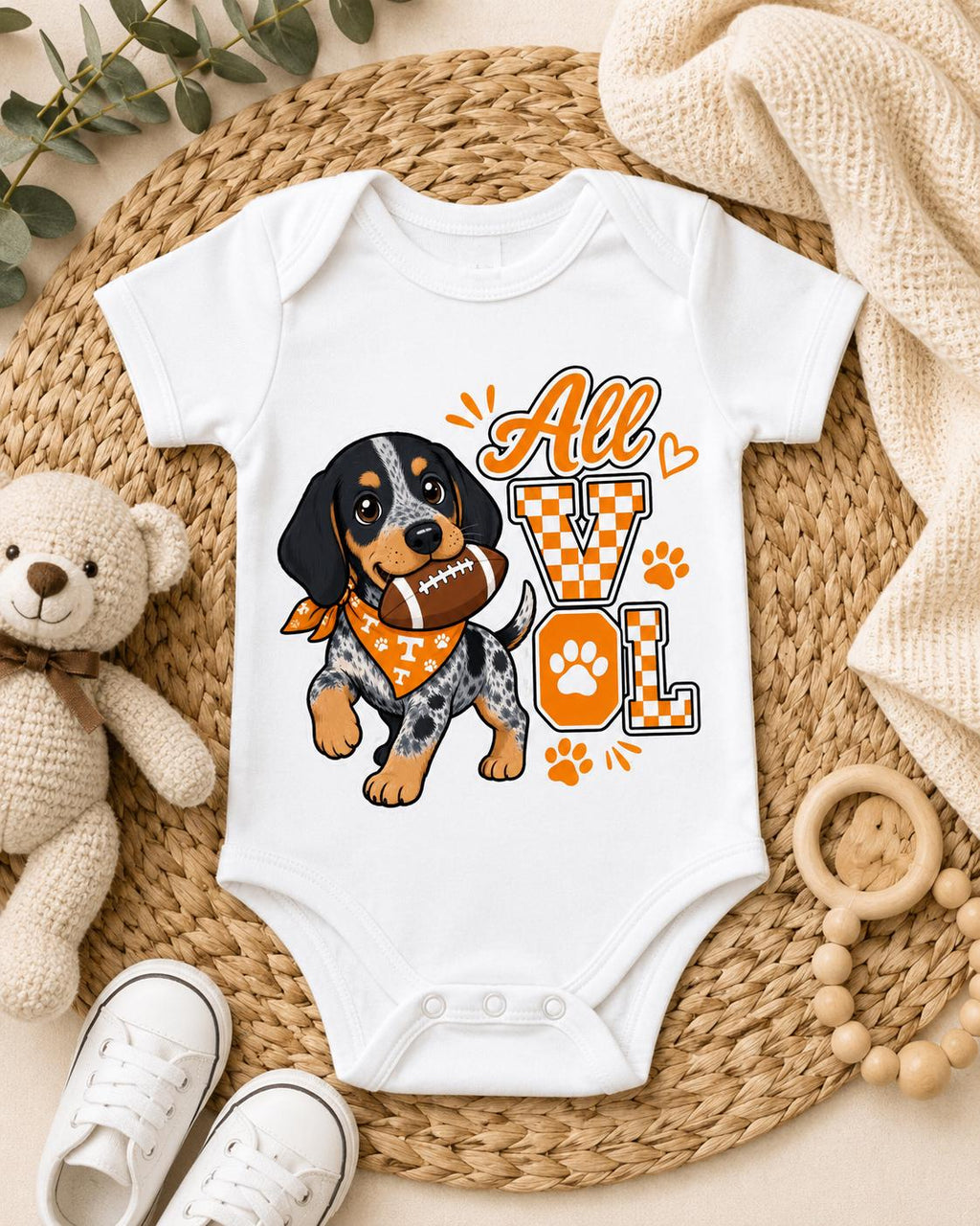 Smokey Dog PNG, Tennessee Football Fan Art, Game Day Apparel Design (Digital Download)