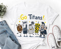 Go Titans Football Shirt, RMC School Spirit Game Day Tee
