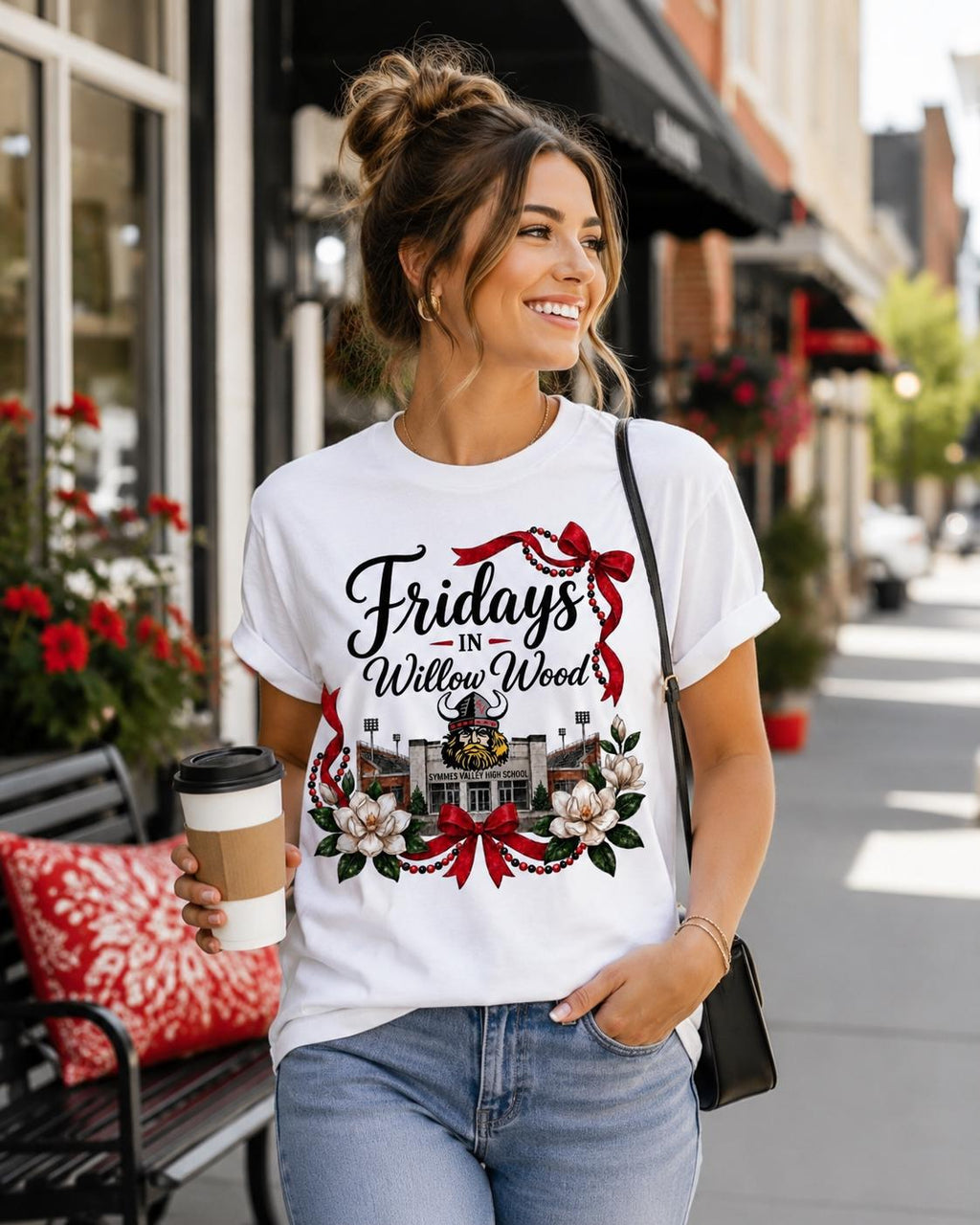 Fridays in Willow Wood PNG, Symmes Valley Vikings Football Game Day Design (Digital Download)