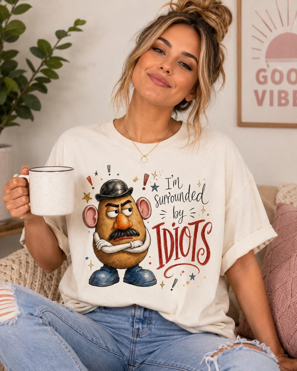 Funny Potato Parody PNG, Sarcastic Meme Graphic (Digital Download)