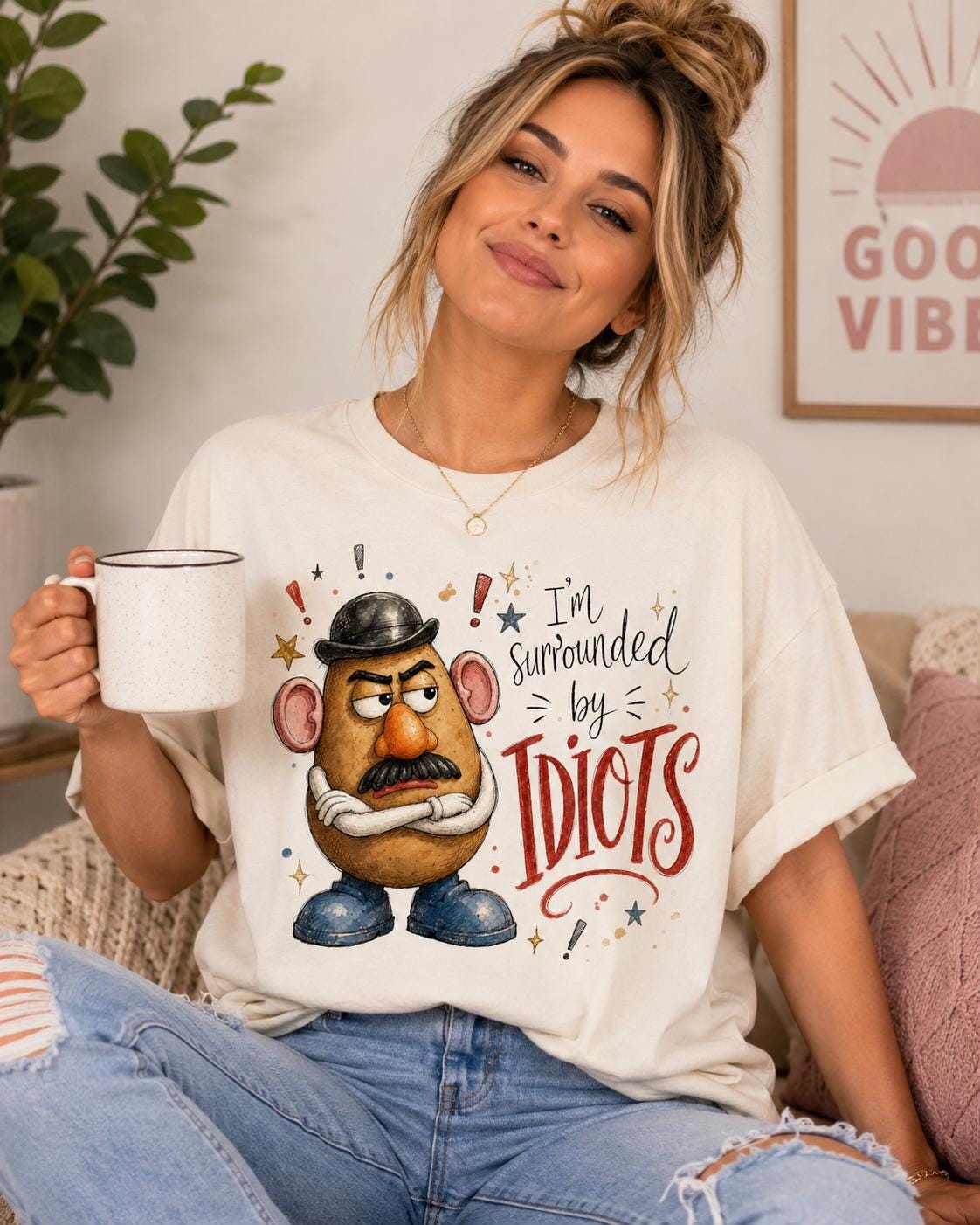 Funny Potato Parody PNG, Sarcastic Meme Graphic (Digital Download)