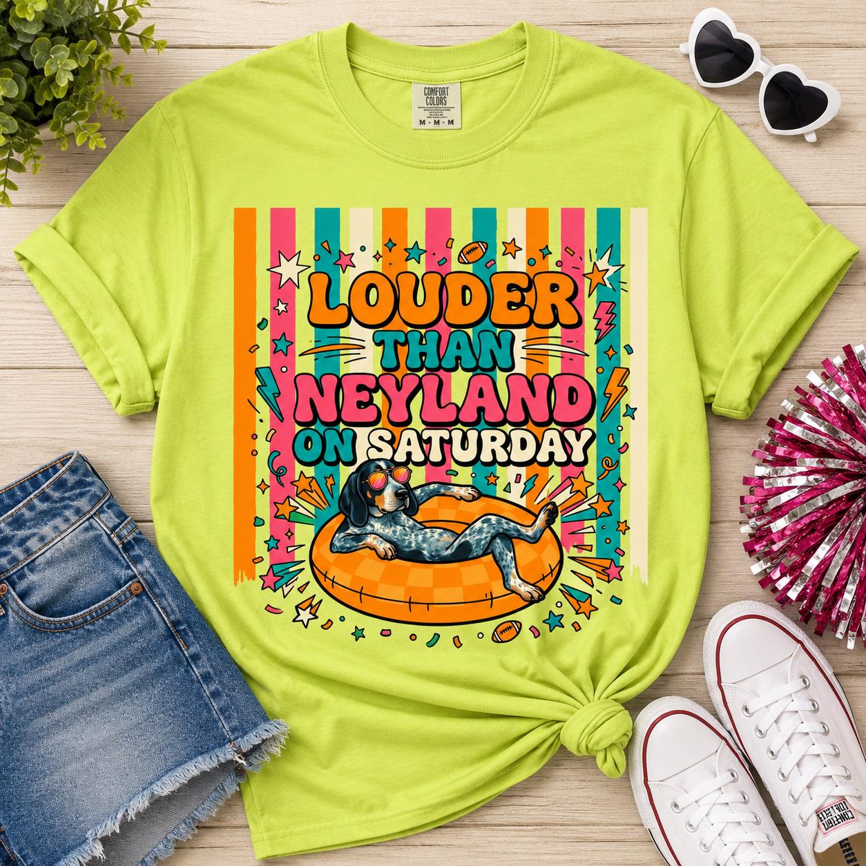 Louder Than Neyland PNG, Tennessee Football Dog Design, Game Day Sublimation (Digital Download)