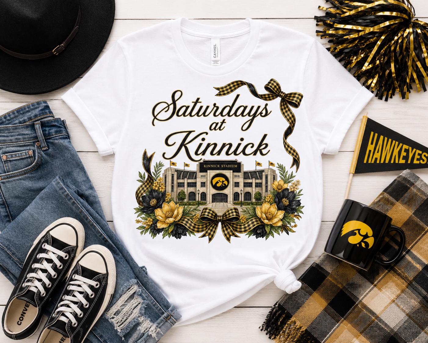 Saturdays at Kinnick PNG, Iowa Hawkeyes Stadium Design (Digital Download)