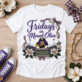 Mount Olive Pirates Football PNG, Purple Gold School Spirit Design (Digital Download)