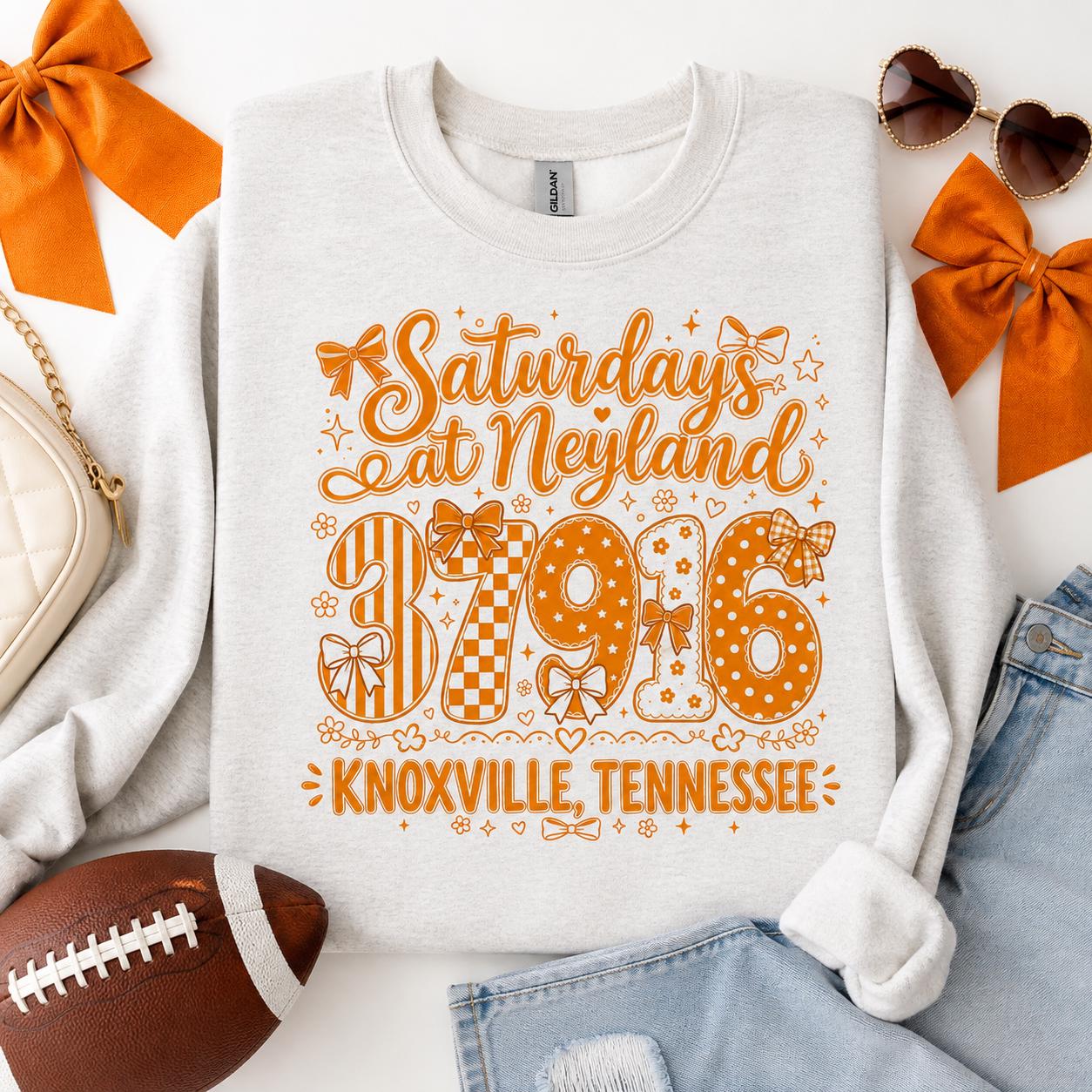 Saturdays at Neyland PNG, Knoxville Tennessee Game Day Design (Digital Download)