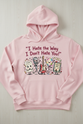 Pink hoodie mockup