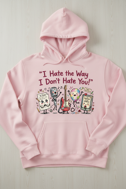 Pink hoodie mockup